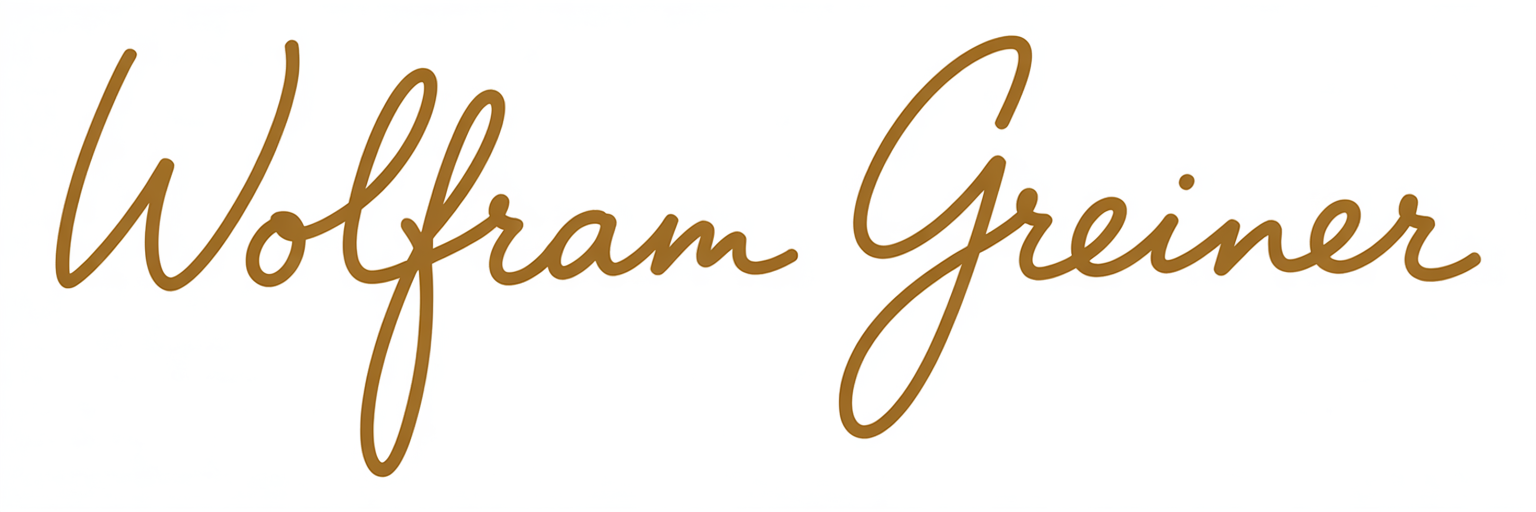 Signatur Wolfram Greiner